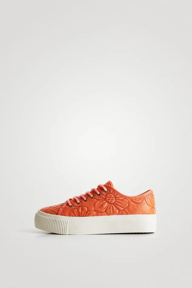 Desigual Floral Sneakers Women Sneakers