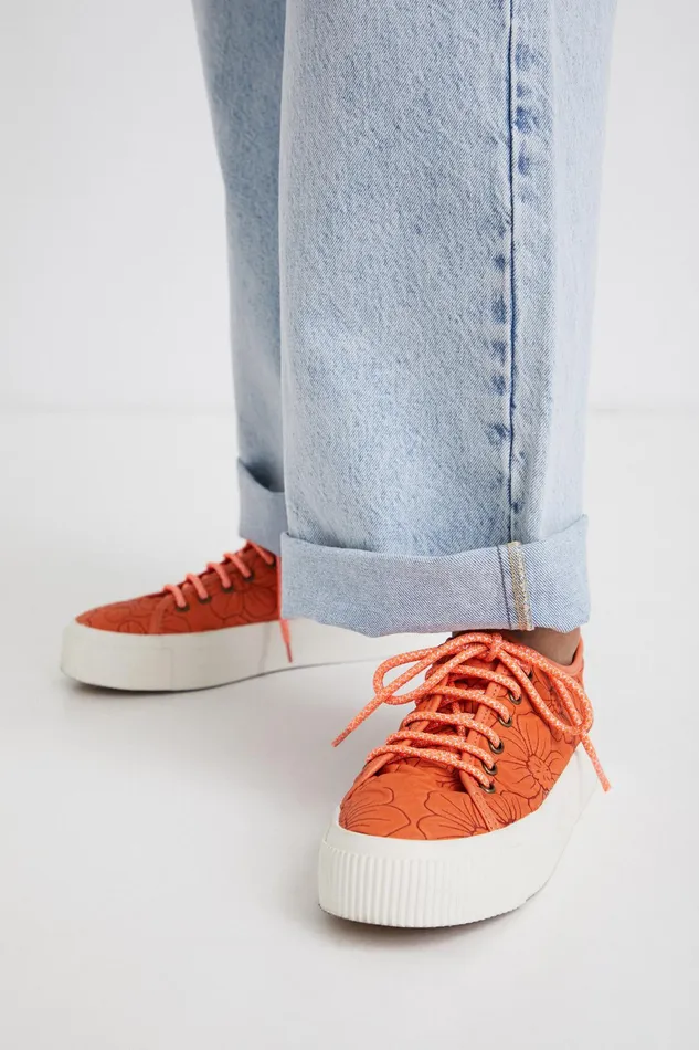 Desigual Floral Sneakers Women Sneakers