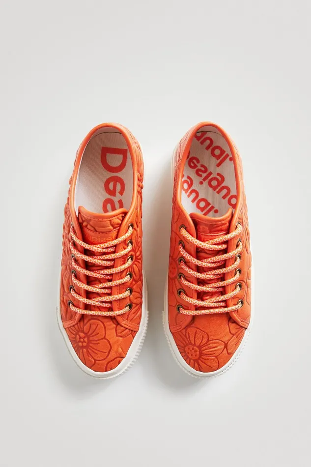Desigual Floral Sneakers Women Sneakers