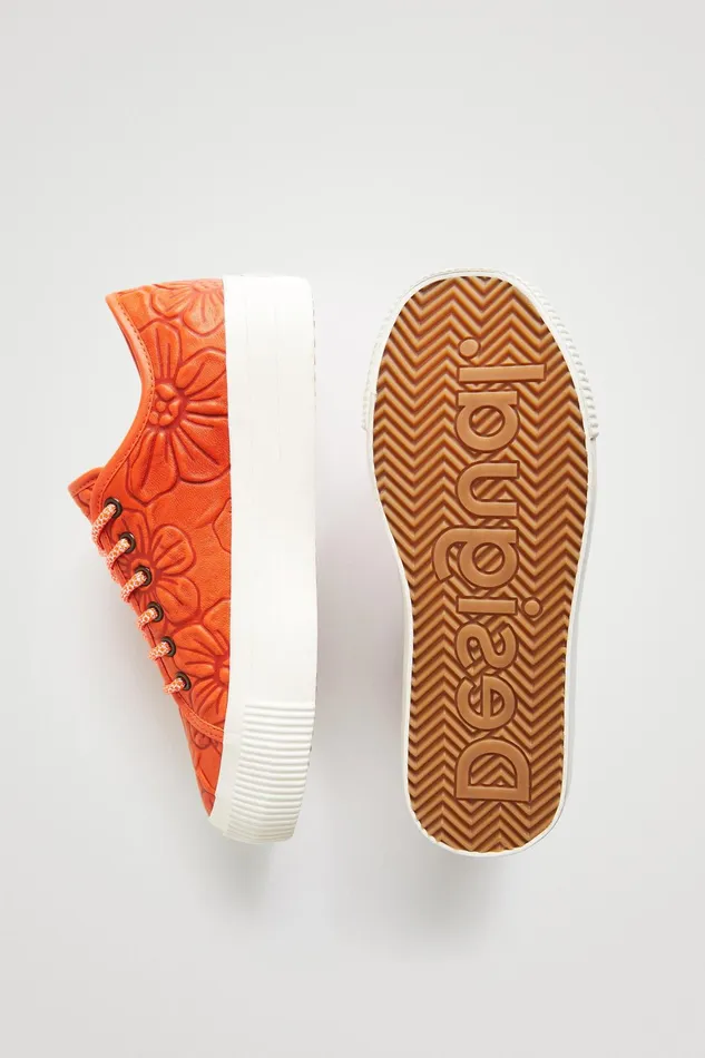 Desigual Floral Sneakers Women Sneakers