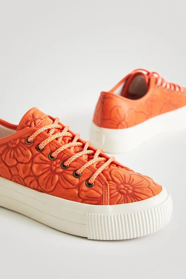 Desigual Floral Sneakers Women Sneakers