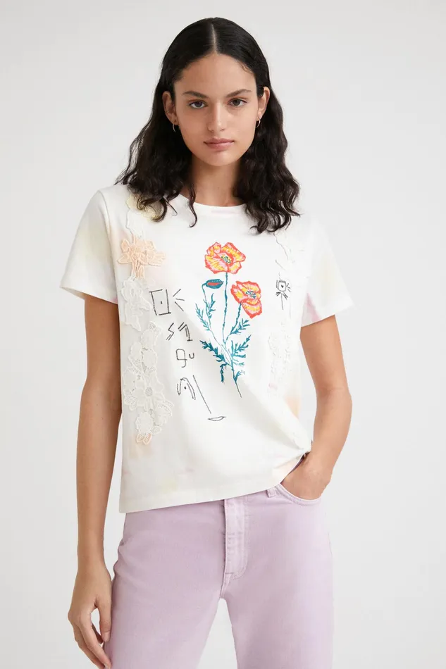 Desigual Love Tshirt Women Tshirts