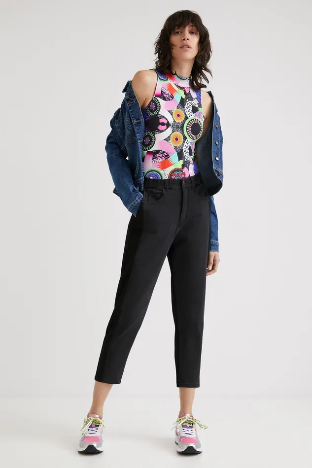 Desigual M Christian Lacroix Galactic Bodysuit Women Tshirts