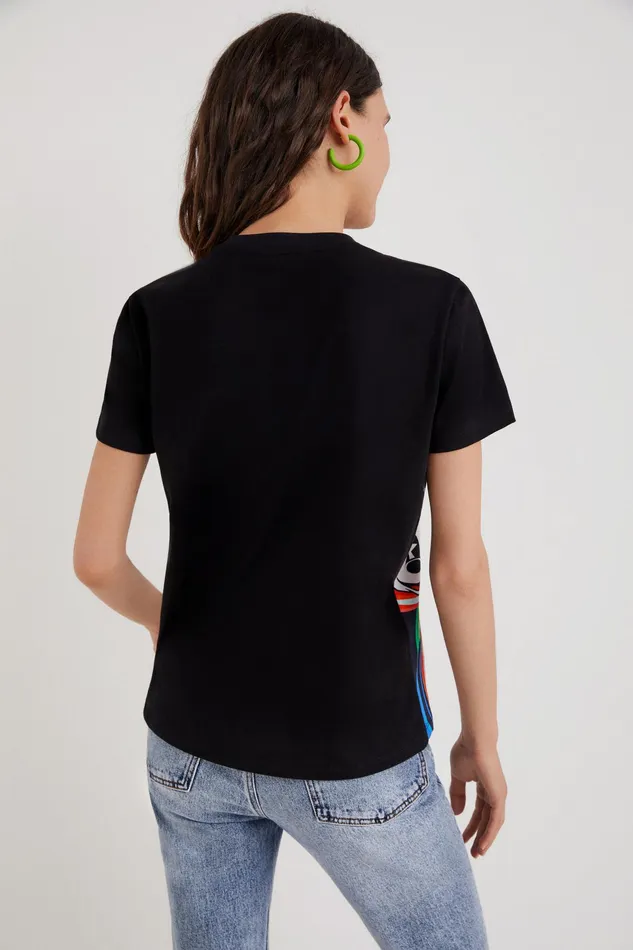 Desigual M Christian Lacroix Mickey Mouse Tshirt Women Tshirts