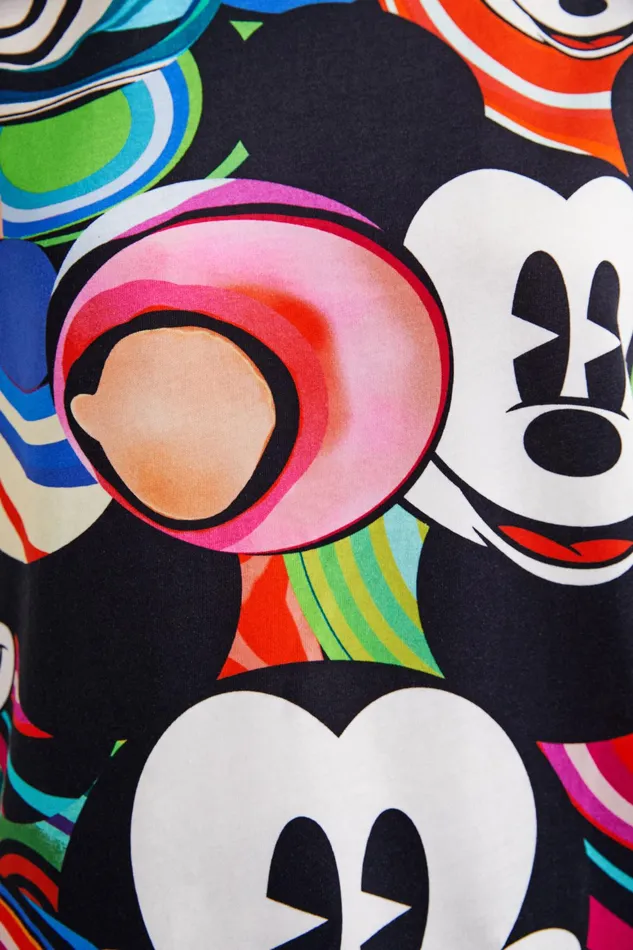 Desigual M Christian Lacroix Mickey Mouse Tshirt Women Tshirts