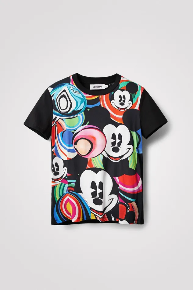 Desigual M Christian Lacroix Mickey Mouse Tshirt Women Tshirts