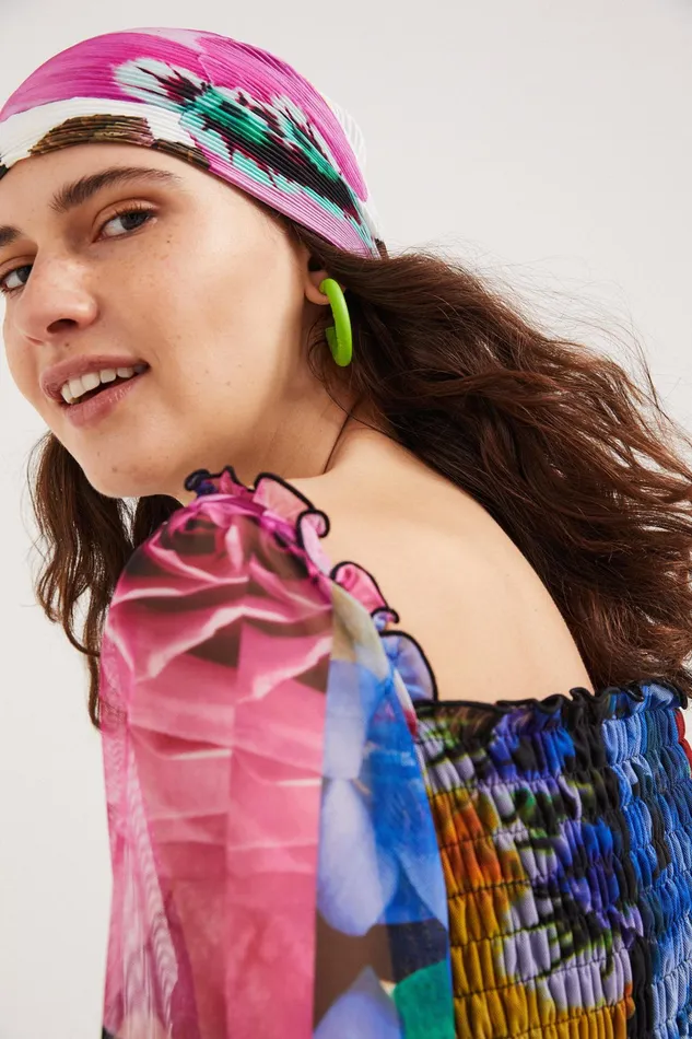 Desigual M Christian Lacroix Tulle Tshirt Women Tshirts