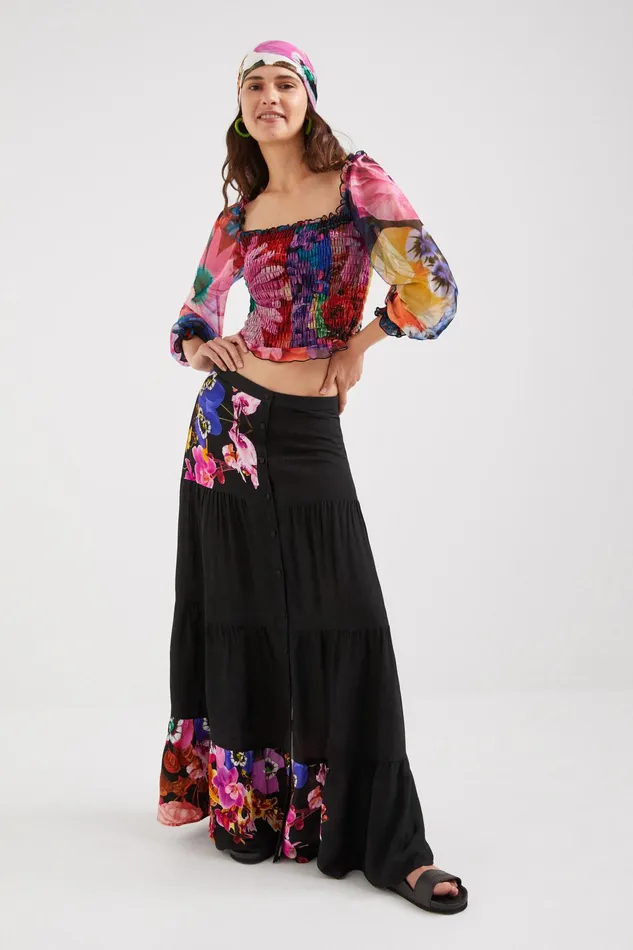 Desigual M Christian Lacroix Tulle Tshirt Women Tshirts