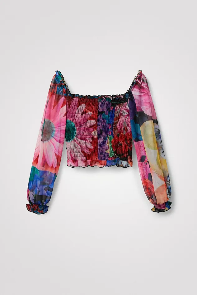 Desigual M Christian Lacroix Tulle Tshirt Women Tshirts