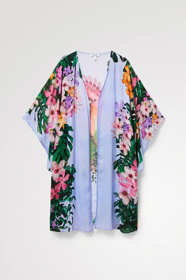 Desigual Parrot Kimono Women Swimwear