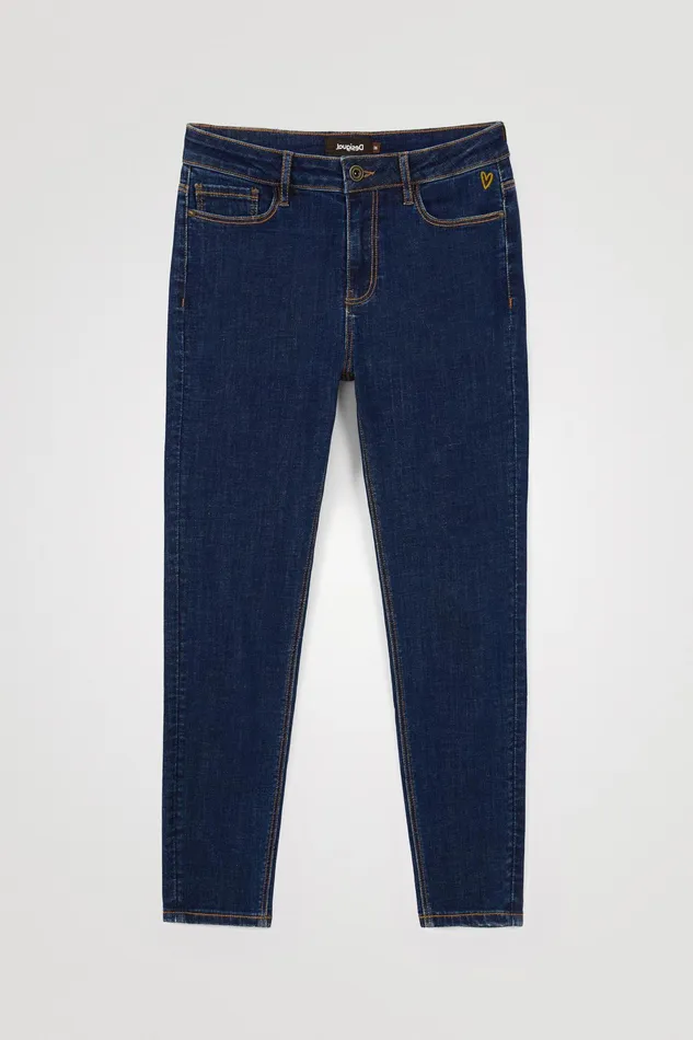 Desigual Skinny Ankle Grazer Jeans Women Jeans