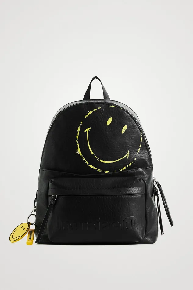 Desigual Smiley Backpack Women Backpacks