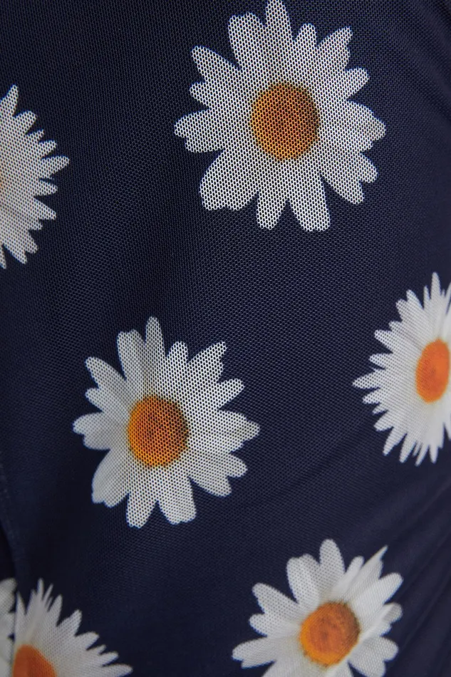Desigual Tulle Daisy Dress Women Dresses