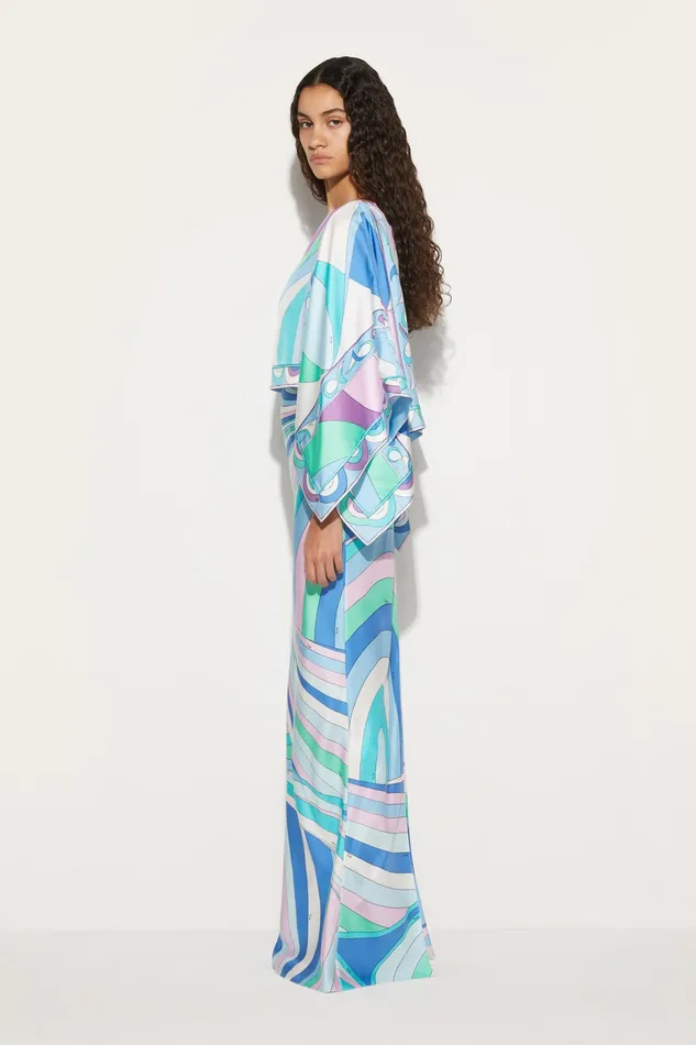 Dresses Women PUCCI Iride And PesciPrint SilkTwill Dress