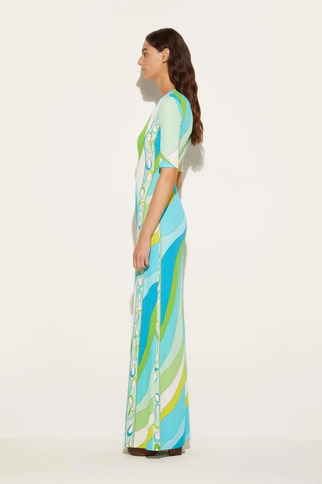 Dresses Women PUCCI PesciPrint Long Dress