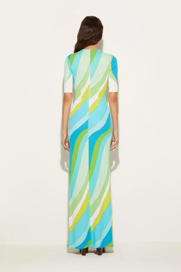 Dresses Women PUCCI PesciPrint Long Dress