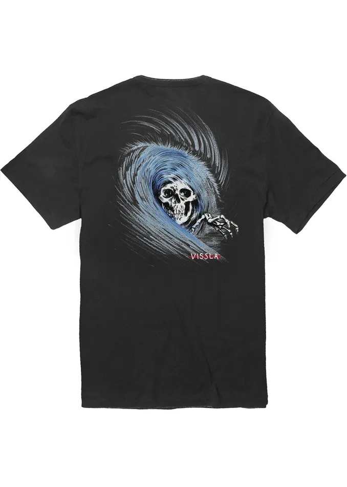 Eco Tees Men Reaper Organic Pkt Tee Phantom Vissla