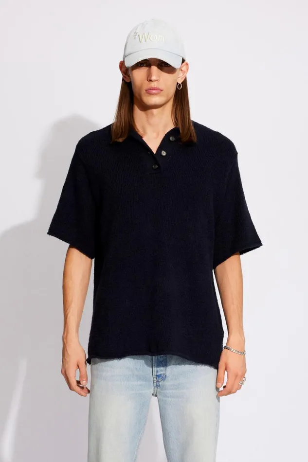Eddie SS 8211 Dark Sapphire Men Won Hundred Knitwear