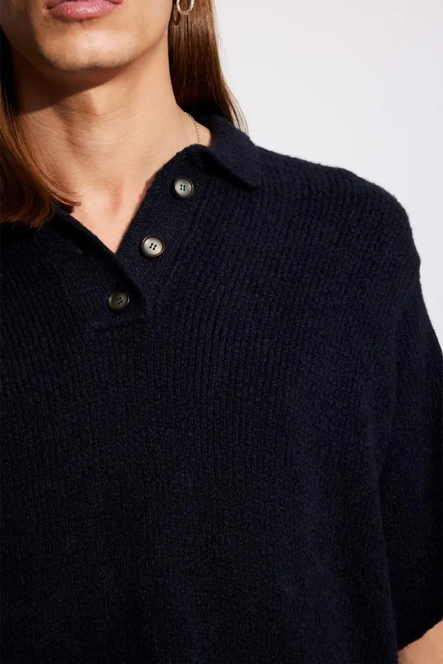 Eddie SS 8211 Dark Sapphire Men Won Hundred Knitwear