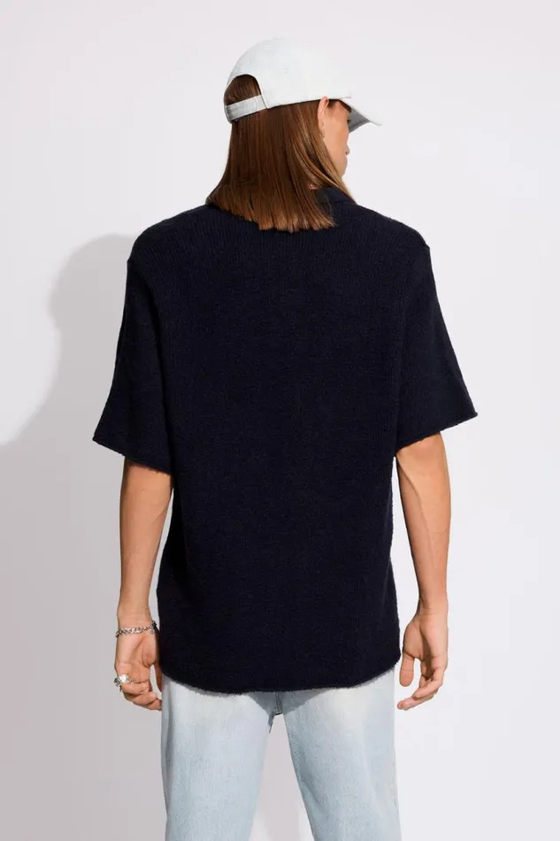Eddie SS 8211 Dark Sapphire Men Won Hundred Knitwear