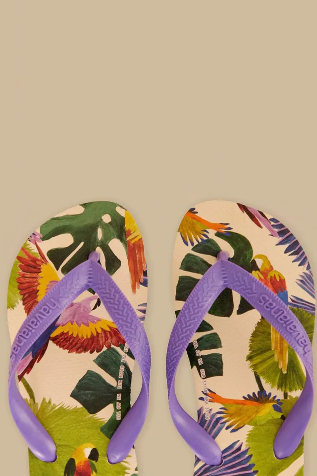Farm Passaros Pintados Havaianas Sandals Women Farm Rio Sandals