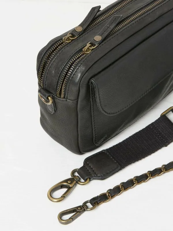Fat Face Bags and Purses Women Oslo Black Camera Bag