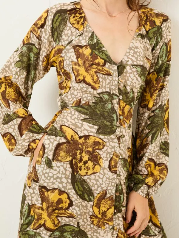 Fat Face Dresses Women Natural Emma Midi Dress