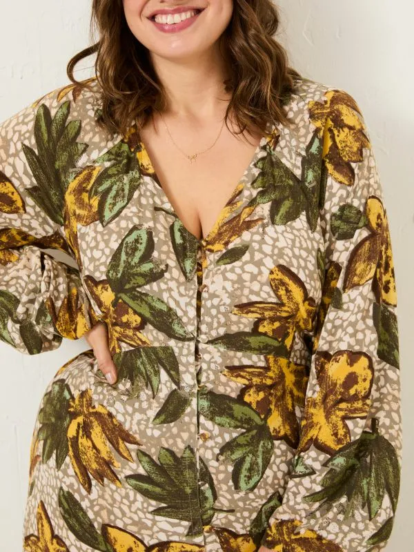 Fat Face Dresses Women Natural Emma Midi Dress