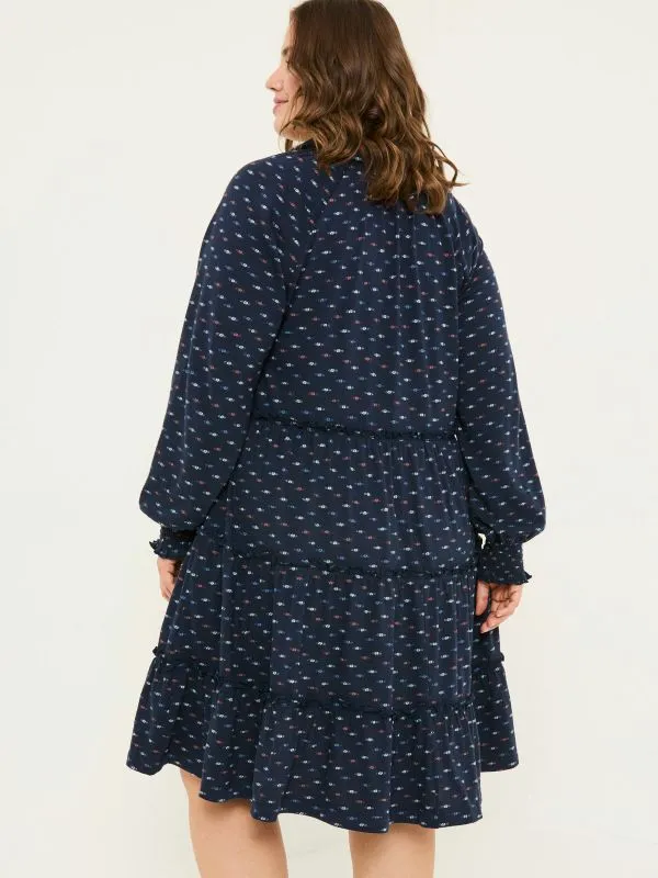 Fat Face Dresses Women Navy Ivana Jersey 100 Cotton Dress