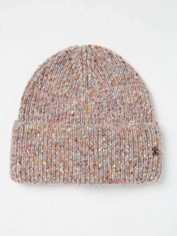 Fat Face Hats Women Natural Nep Beanie