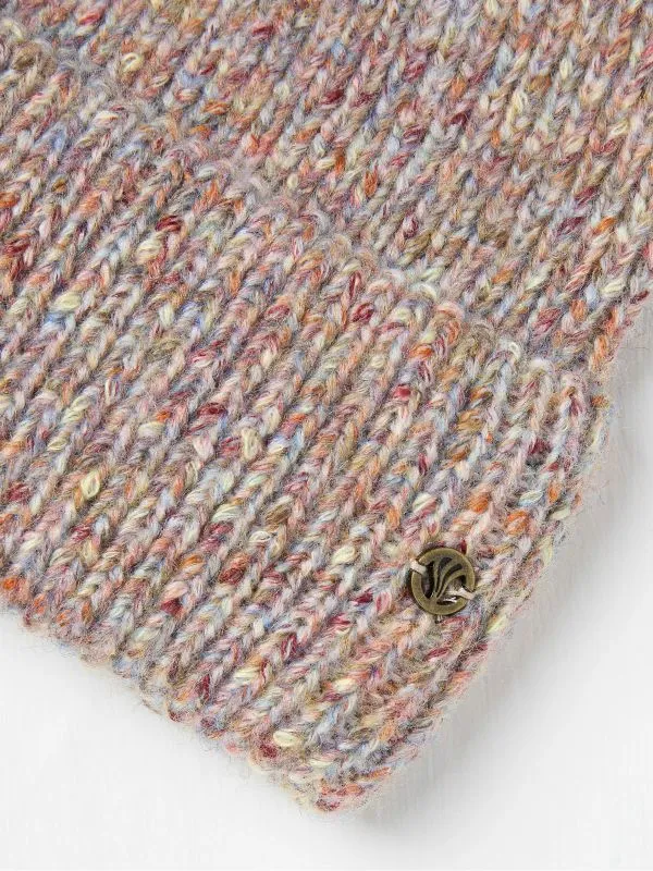 Fat Face Hats Women Natural Nep Beanie