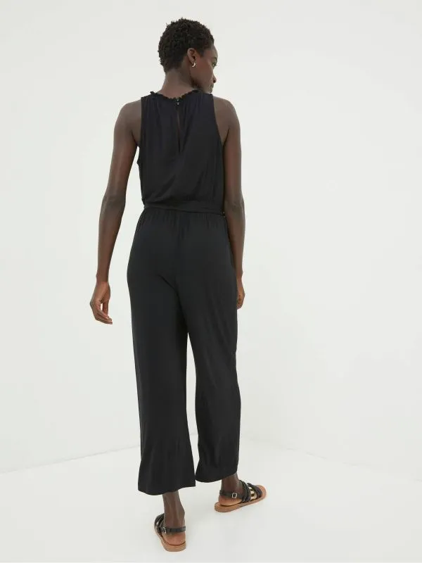Fat Face Jumpsuits and Playsuits Women Black Haylie Jersey Jumpsuit