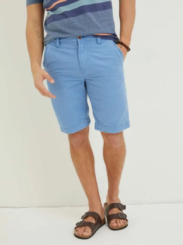 Fat Face Loungewear Men Blue Cove Flat Front Shorts