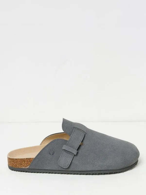 Fat Face Pyjamas and Nightwear Men George Charcoal Grey House Shoe