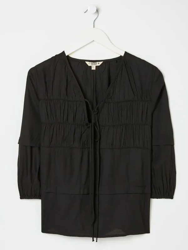 Fat Face Shirts and Blouses Women Black Cece Blouse