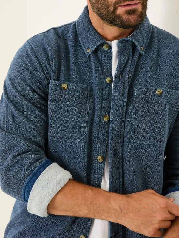 Fat Face Shirts Men Indigo Blue Sweat Shirt