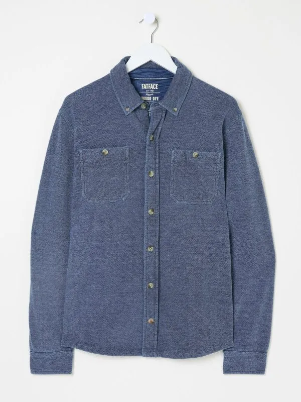 Fat Face Shirts Men Indigo Blue Sweat Shirt