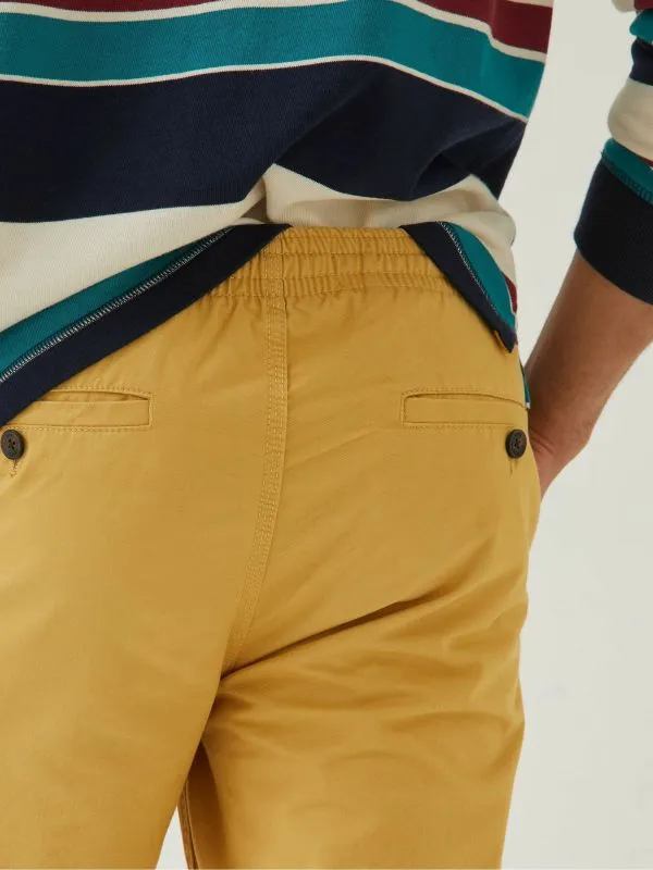 Fat Face Shorts Men Yellow Seaton PullOn Shorts