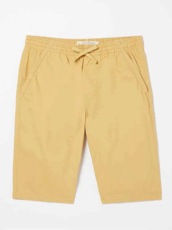 Fat Face Shorts Men Yellow Seaton PullOn Shorts