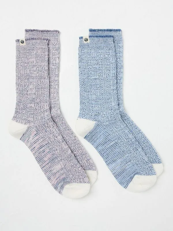 Fat Face Socks Women Multi 2 Pairs Of Boots Socks