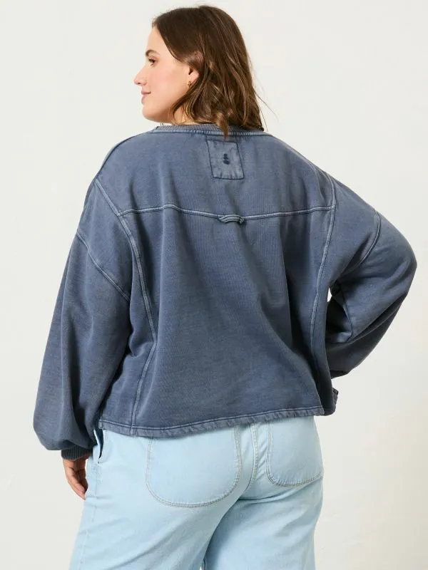 Fat Face Sweatshirts and Hoodies Women Blue Hope Crew 100 Organic Cotton Sweatshirt Fat Face Sweatshirts and Hoodies Women Blue Hope Crew 100 Organic Cotton Sweatshirt