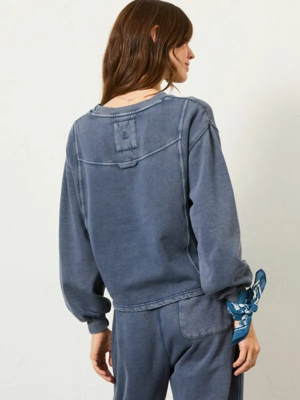 Fat Face Sweatshirts and Hoodies Women Blue Hope Crew 100 Organic Cotton Sweatshirt Fat Face Sweatshirts and Hoodies Women Blue Hope Crew 100 Organic Cotton Sweatshirt