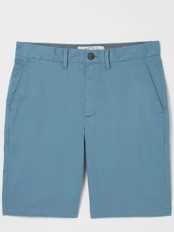 Fat Face Tall Collection Men Blue Mawes Chinos Shorts