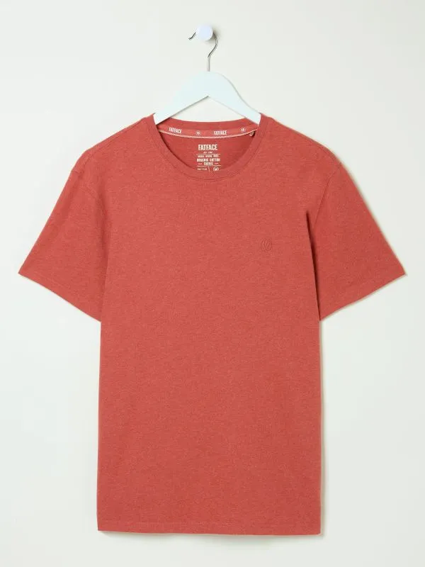 Fat Face Tops and TShirts Men Lulworth Vintage Red TShirt