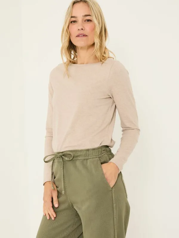 Fat Face Tops and TShirts Women Bree Oatmeal TShirt