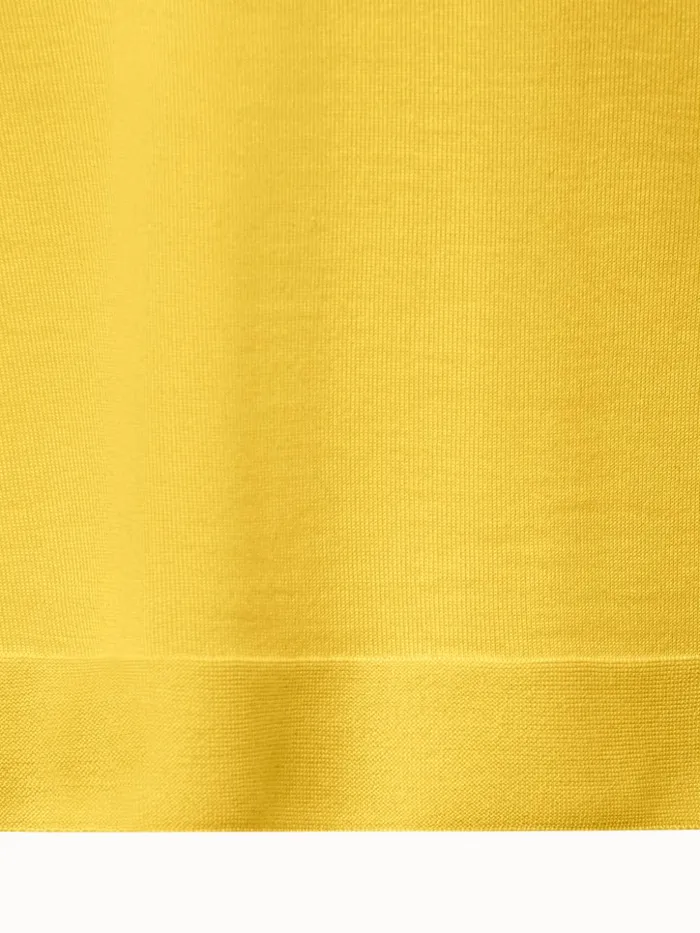 Fine Gauge Cashmere Silk Pullover Mimosa Women Akris Cashmere