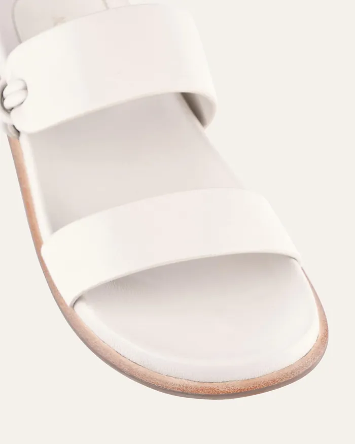 FLAT SANDALS Women jomercer Hayes flat sandals off white leather FLAT SANDALS Women jomercer Hayes flat sandals off white leather