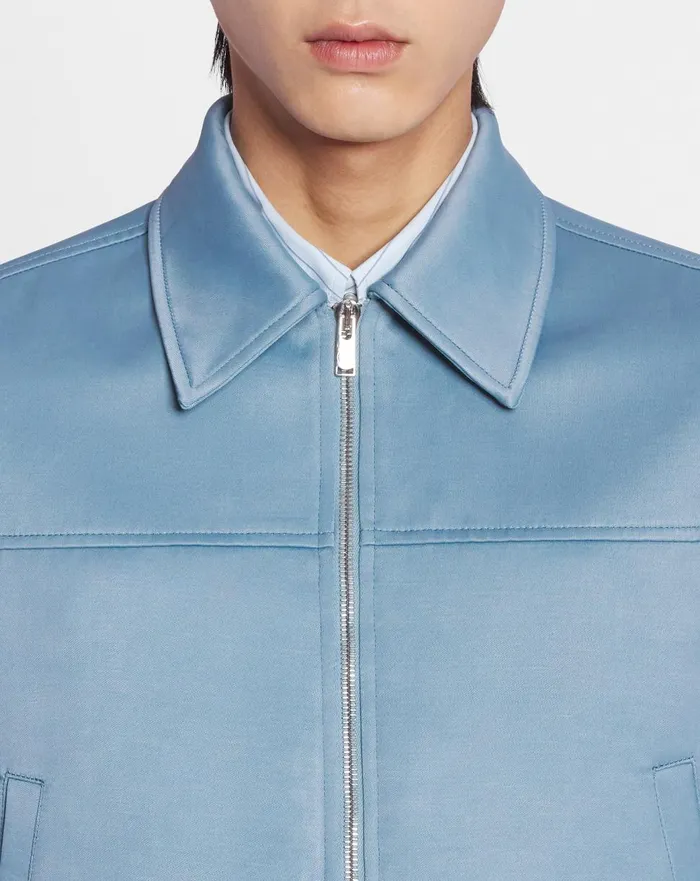Floral Embroidery Zipped Jacket Lunar Men Lanvin Coats and Jackets Floral Embroidery Zipped Jacket Lunar Men Lanvin Coats and Jackets