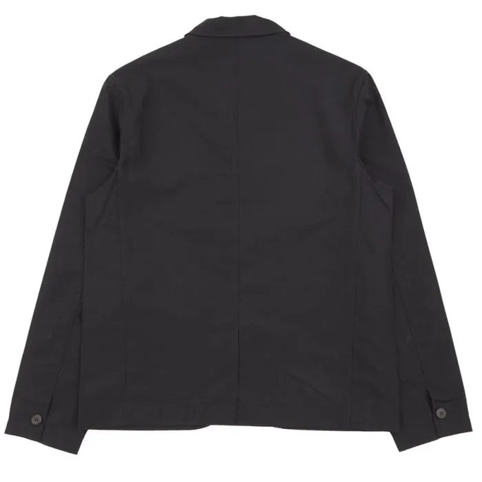 Folk Clothing Outerwear Wide Fit Blazer 8211 Soft Black 8211 Mens