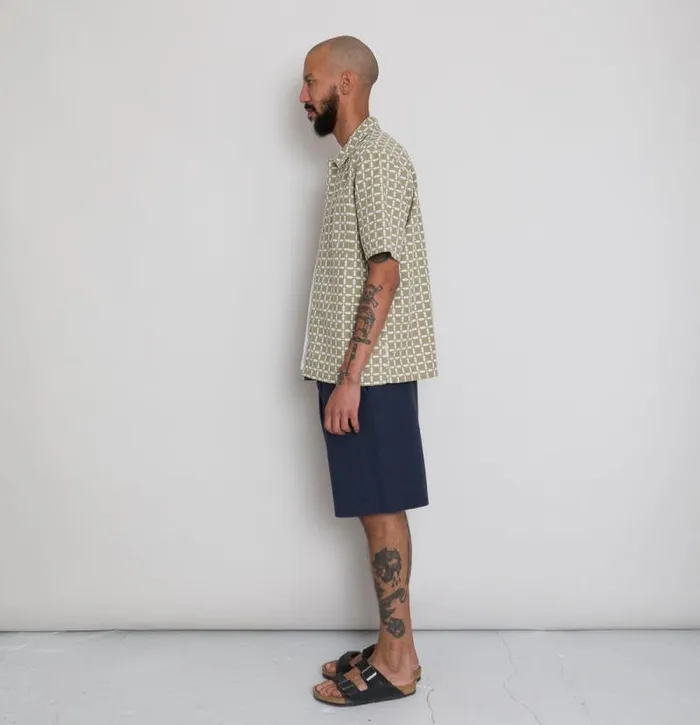 Folk Clothing Shirts Gabe Shirt 8211 Sage Tapestry 8211 Mens